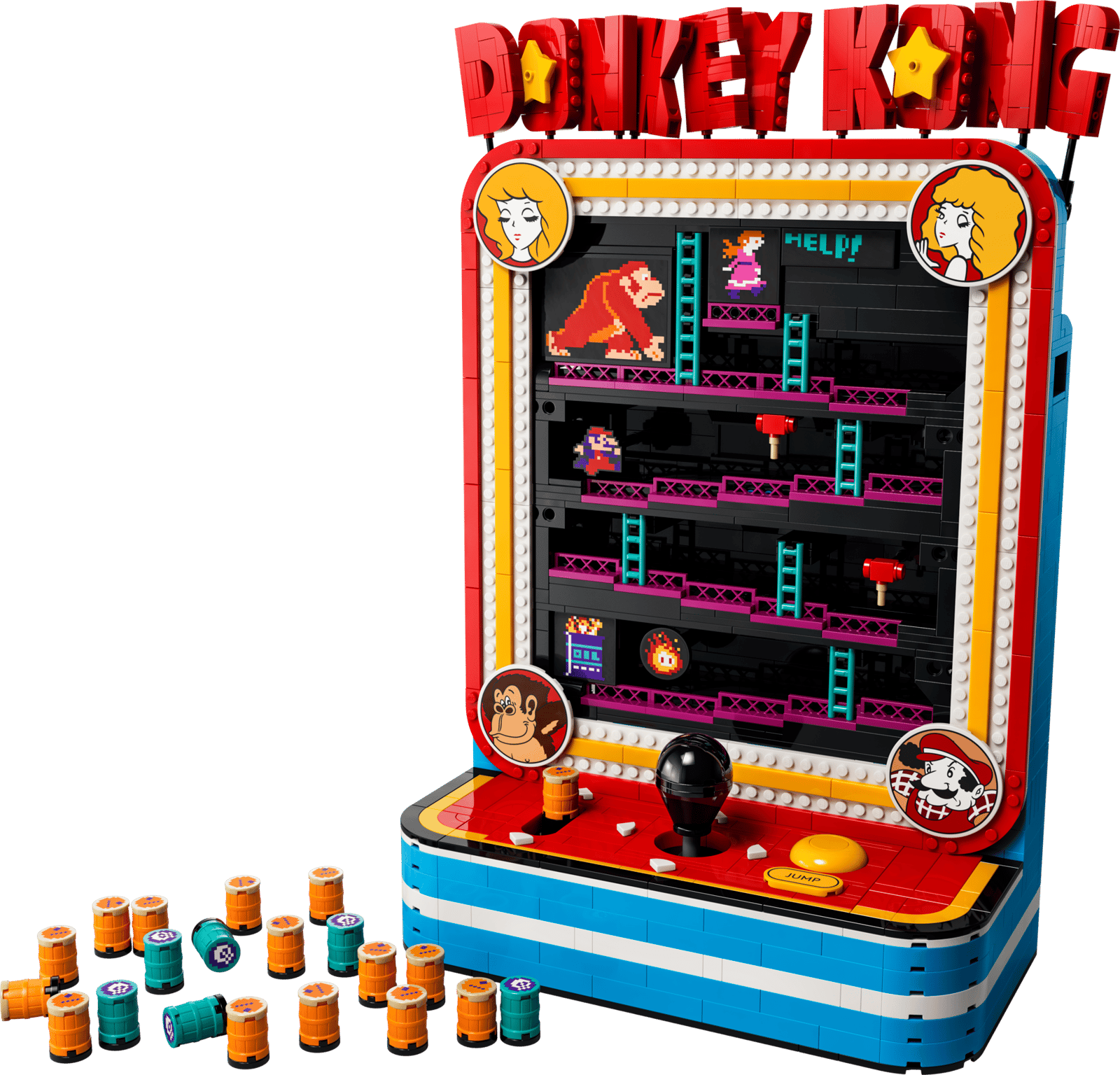 LEGO Super Mario Donkey Kong arcadekast 72051 Review