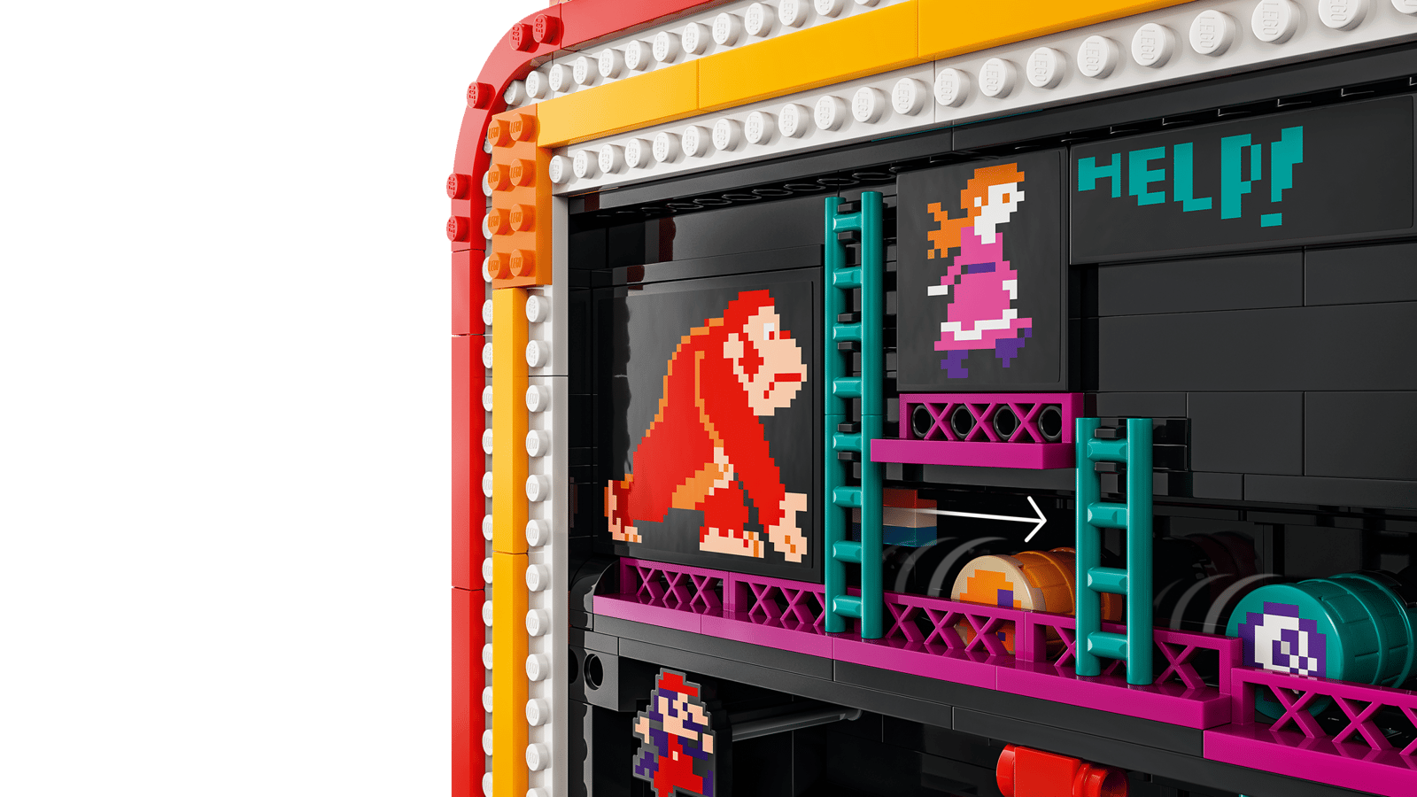 LEGO Super Mario Donkey Kong arcadekast 72051 Review